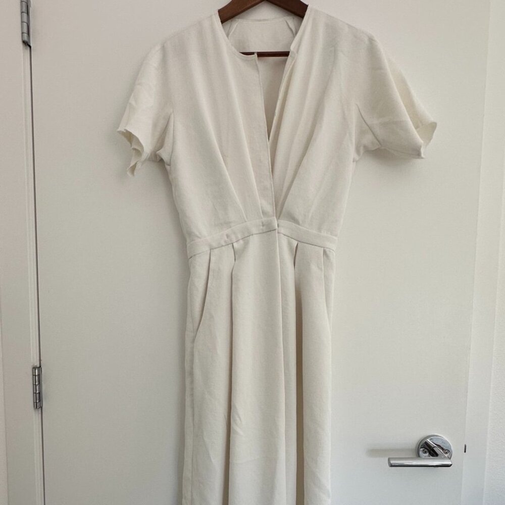 Rachel Comey Womens White Lightweight Jumpsuit Size US 2 | XS